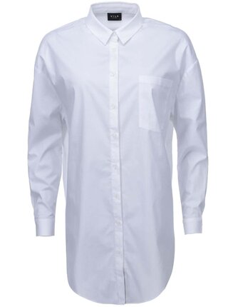 Biela dlhá košeľa VILA New