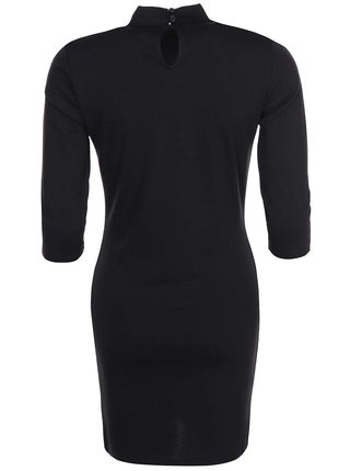 Čierne šaty s 3/4 rukávom ONLY Style