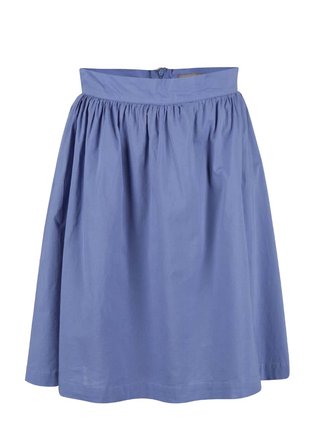 Modrá dlhšia sukňa VERO MODA Cambric
