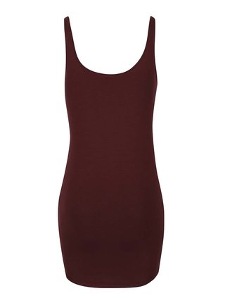 Vínovo-hnedé tielko VERO MODA Maxi My