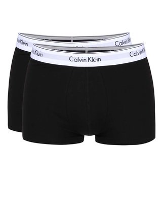 Sada dvou boxerek v černé barvě Calvin Klein Underwear