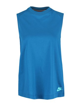 Modrý dámsky top Nike Tank Bnd