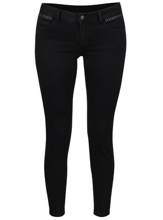 Čierne džínsy s detailmi VILA Commit