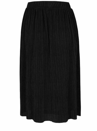  Čierna lesklá sukňa VILA Pally