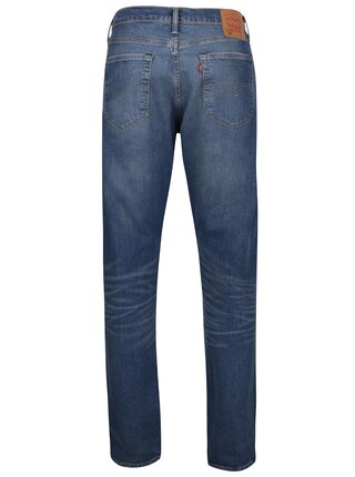 Modré pánské strečové džíny s vyšisovaným efektem Levi's® 508™