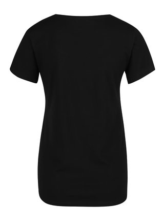Čierne tričko s potlačou Cool Noisy May Axel