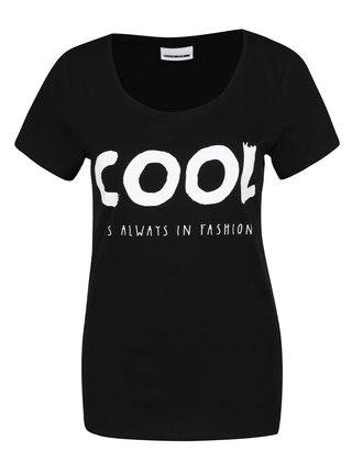 Čierne tričko s potlačou Cool Noisy May Axel