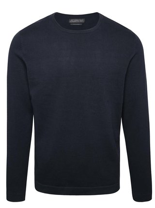 Tmavomodrý ľahký sveter Jack & Jones Basic