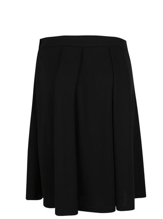 Čierna skladaná sukňa VILA Skate