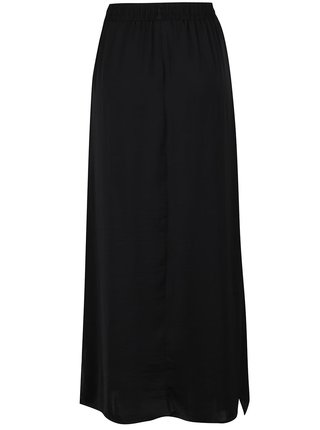 Čierna maxi sukňa s rozparkami VILA Melli