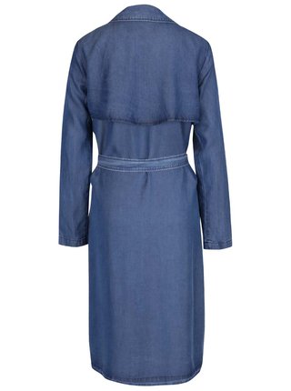 Modrý rifľový tenký kabát ONLY Teresa