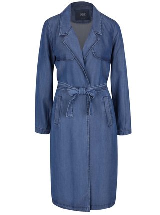 Modrý rifľový tenký kabát ONLY Teresa