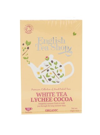 Bílý čaj English Tea Shop Lychee Bio