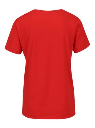 Červené dámske tričko s potlačou ONLY Carrie