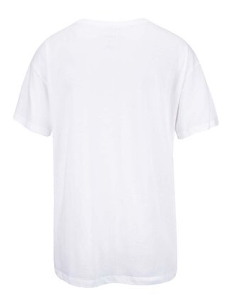 Krémové dámske tričko s farebnou potlačou Converse 