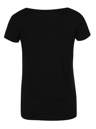 Čierne dámske tričko s nápisom Pepe Jeans Kate