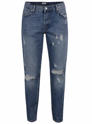 Modré dámské džíny s potrhaným efektem Pepe Jeans Heidi