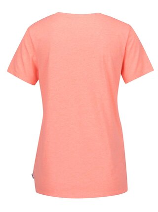 Oranžové dámske tričko s potlačou Converse