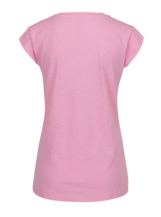 Ružové tričko s potlačou ONLY Bone