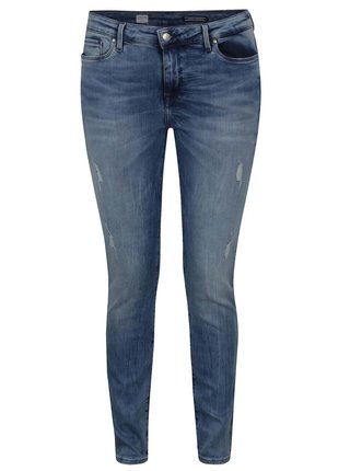 Tmavě modré džíny s potrhaným efektem Tommy Hilfiger