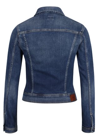 Modrá dámska rifľová bunda Pepe Jeans Core Jacket