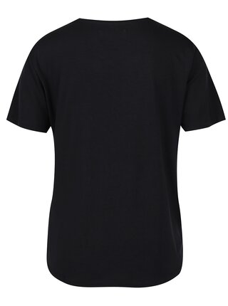 Čierne basic tričko VERO MODA Ava