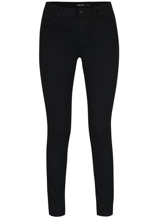 Čierne slim fit rifle VERO MODA Seven