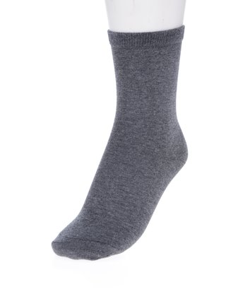 Sivé melírované ponožky Selected Femme Bobby 