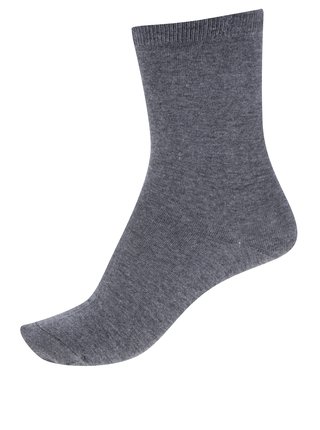 Sivé melírované ponožky Selected Femme Bobby 