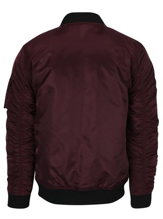 Vínový bomber Jack & Jones Bias