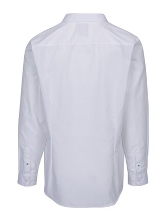 Bílá slim formální košile Burton Menswear London  