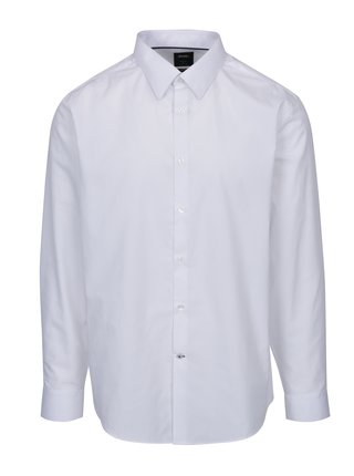 Bílá slim formální košile Burton Menswear London  