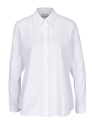 Biela košeľa Selected Femme Saga