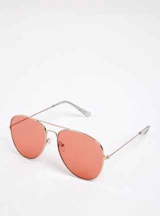 Ružové slnečné okuliare Pieces Nea