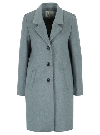 Sivý vlnený kabát Selected Femme Sasja