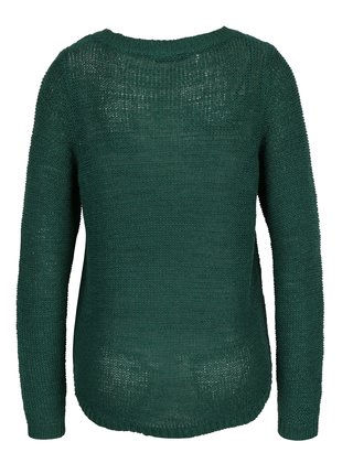 Tmavozelený pletený sveter ONLY Geena