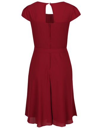 Vínové šaty so zaväzovaním Billie & Blossom