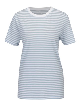 Bielo-modré pruhované basic tričko Selected Femme MyPerfect