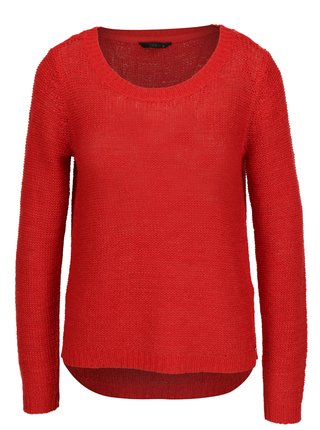 Červený pletený sveter ONLY Geena