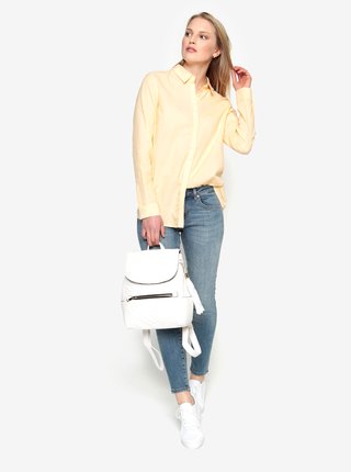 Žltá pruhovaná košeľa Selected Femme Noella