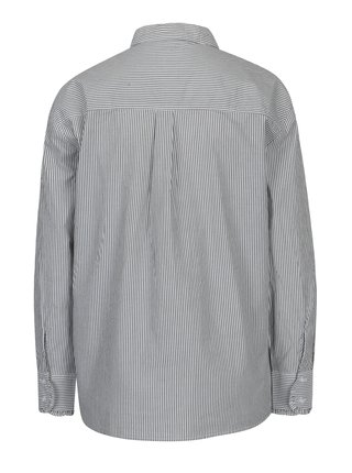 Sivo-krémová košeľa s výšivkou ONLY Falo