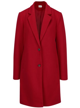 Červený tenký kabát ONLY Carrie