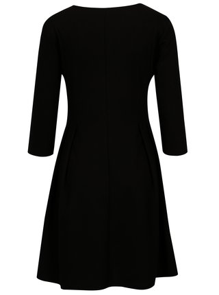 Čierne šaty s 3/4 rukávom ONLY Vicky