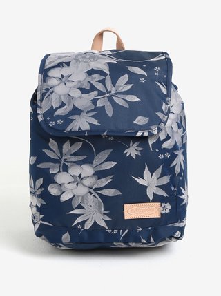 Modrý dámský květovaný batoh Eastpak Superb Special Arayanna 14 l