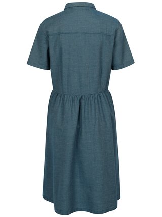 Modré melírované šaty Selected Femme Taylor