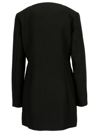 Čierny tenký kabát Jacqueline de Yong New Brighton