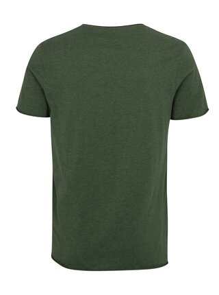 Zelené basic tričko Selected Homme Shine