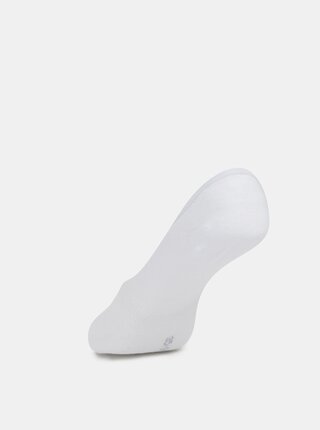 Sada tří párů bílých sneaker ponožek Bellinda Invisible