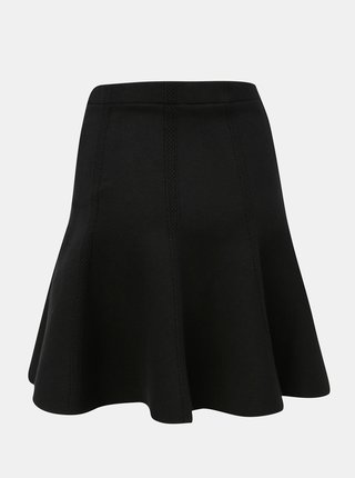 Čierna štrukturovaná sukňa VILA Perfecta