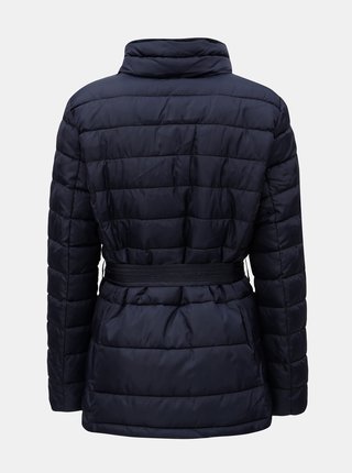 Tmavomodrá zimná prešívaná bunda Jacqueline de Yong Harper
